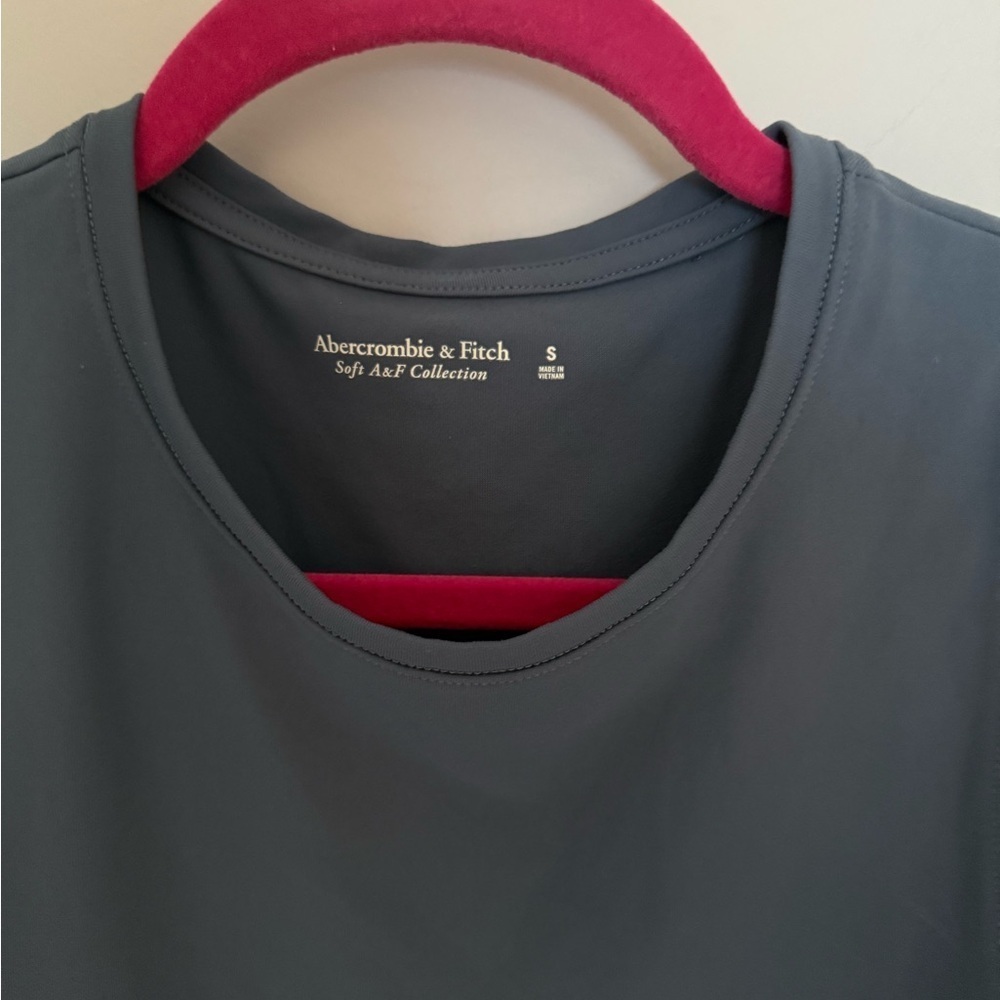 Abercrombie and Fitch Blue/Gray Bodysuit - Picture 2 of 4